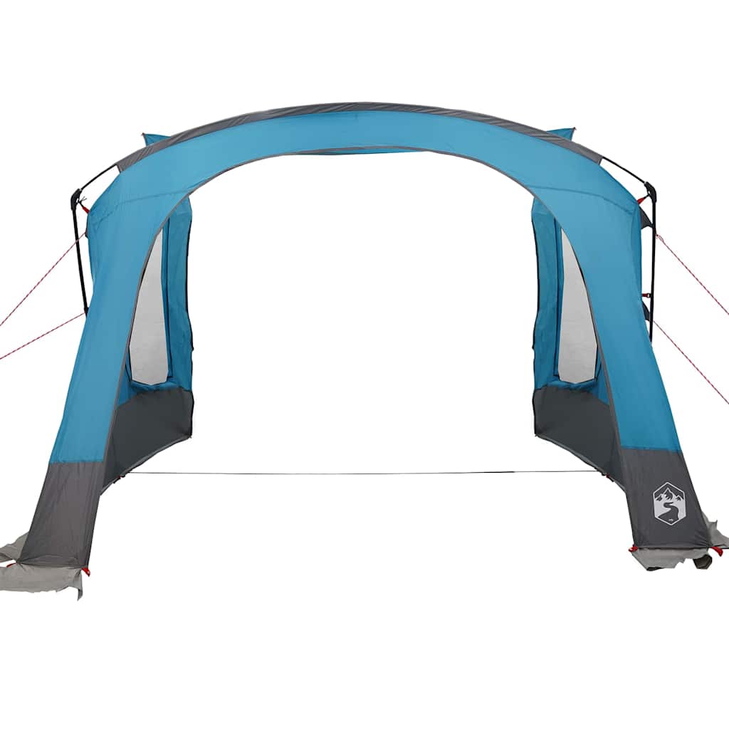 vidaXL Caravan Zelt mit Dach mit Speicher Blau 410 x 275 x 245 cm