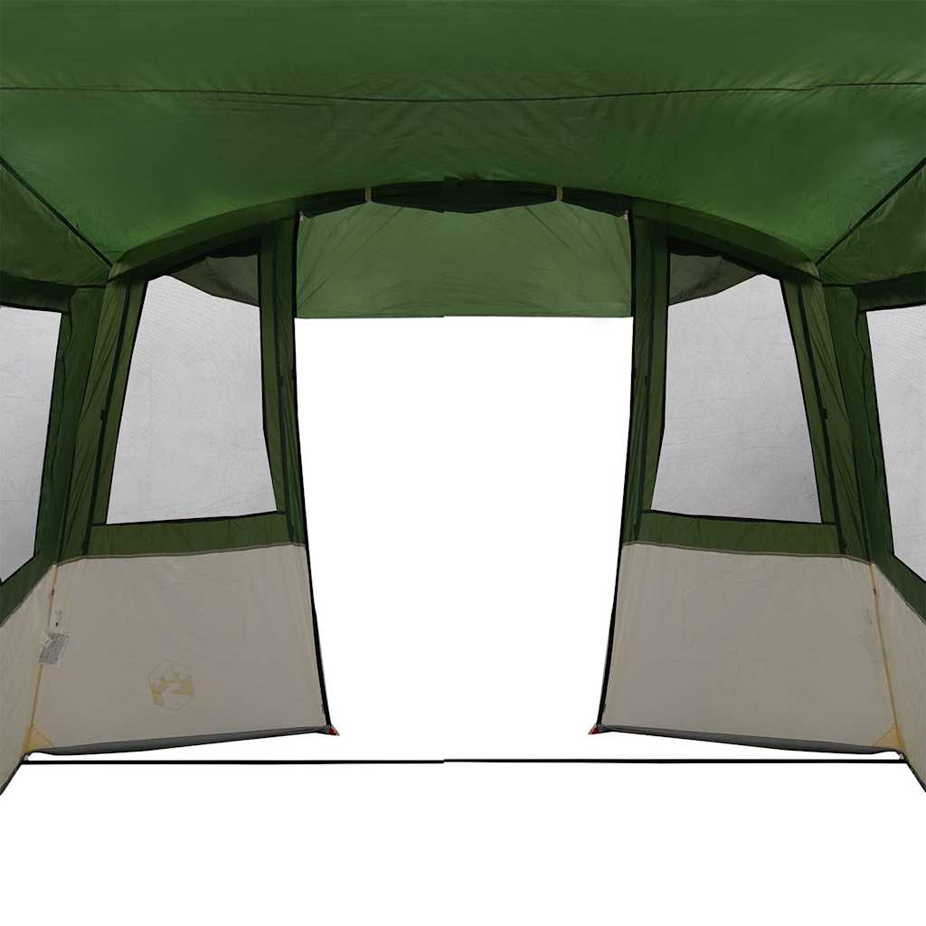 vidaXL Heckzelte für Wohnwagen Rechtwinklig Grün 352 x 250 x 240 cm