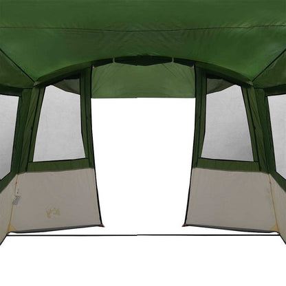 vidaXL Heckzelte für Wohnwagen Rechtwinklig Grün 352 x 250 x 240 cm