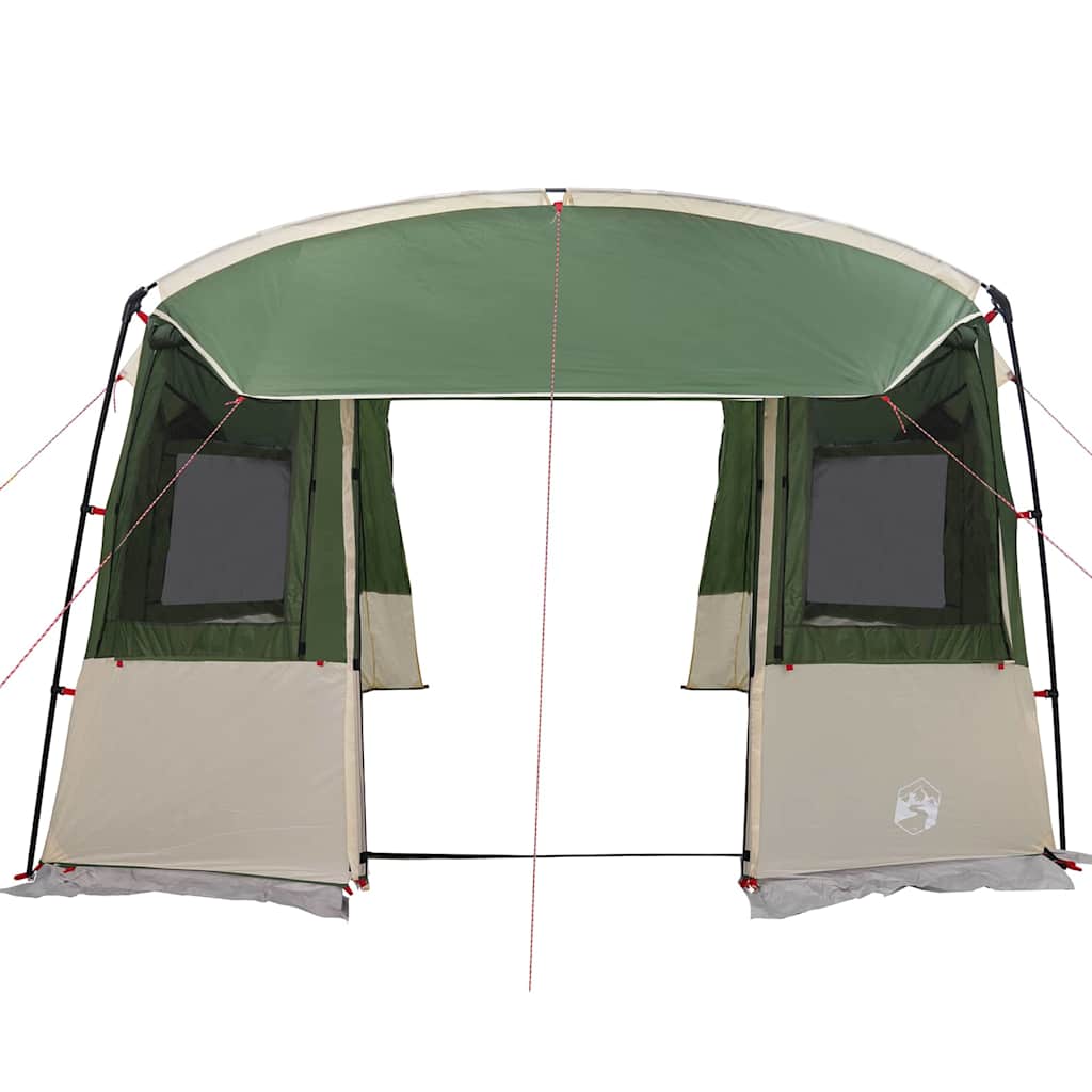 vidaXL Heckzelte für Wohnwagen Rechtwinklig Grün 352 x 250 x 240 cm