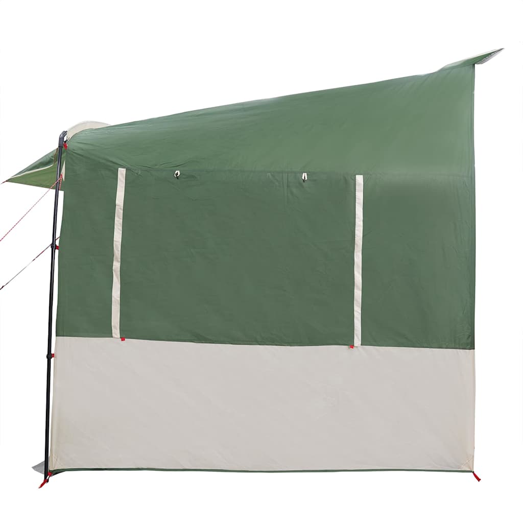 vidaXL Heckzelte für Wohnwagen Rechtwinklig Grün 352 x 250 x 240 cm
