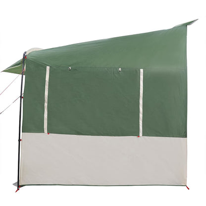 vidaXL Heckzelte für Wohnwagen Rechtwinklig Grün 352 x 250 x 240 cm