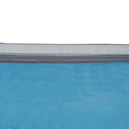 vidaXL Heckzelte für Wohnwagen Rechtwinklig Blau 352 x 250 x 240 cm