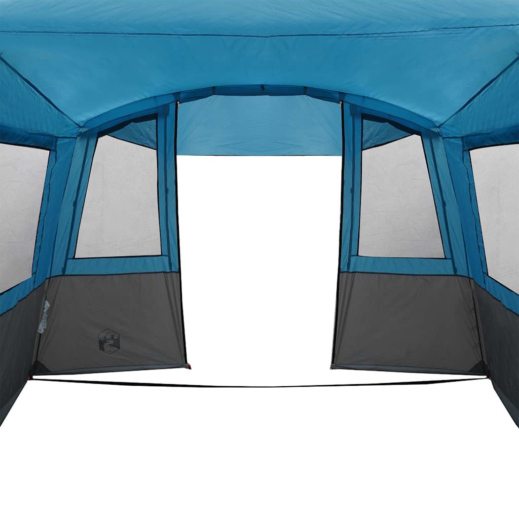 vidaXL Heckzelte für Wohnwagen Rechtwinklig Blau 352 x 250 x 240 cm