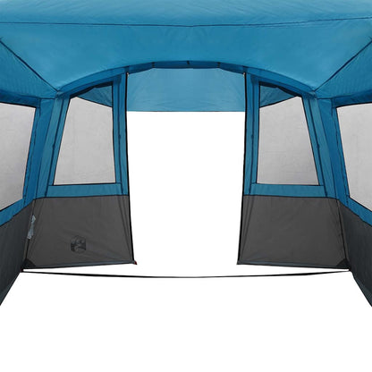 vidaXL Heckzelte für Wohnwagen Rechtwinklig Blau 352 x 250 x 240 cm