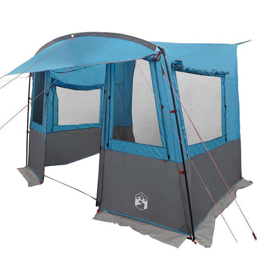 vidaXL Heckzelte für Wohnwagen Rechtwinklig Blau 352 x 250 x 240 cm
