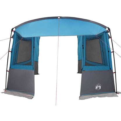 vidaXL Heckzelte für Wohnwagen Rechtwinklig Blau 352 x 250 x 240 cm