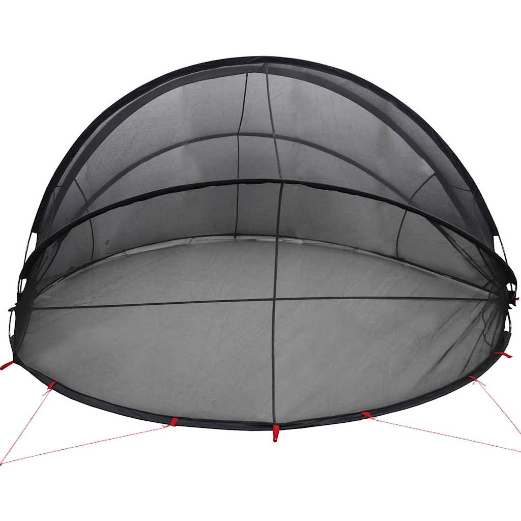 Pool-Dome Schwarz 405 x 405 x 192 cm