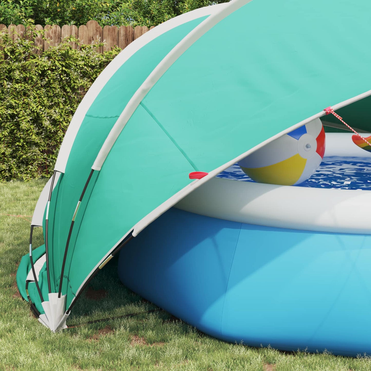 Pool-Dome Blau 472 x 460 x 229 cm