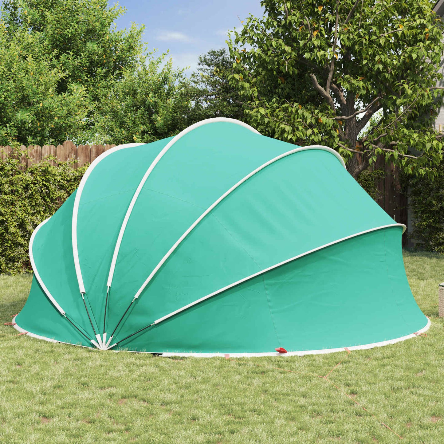 Pool-Dome Blau 472 x 460 x 229 cm