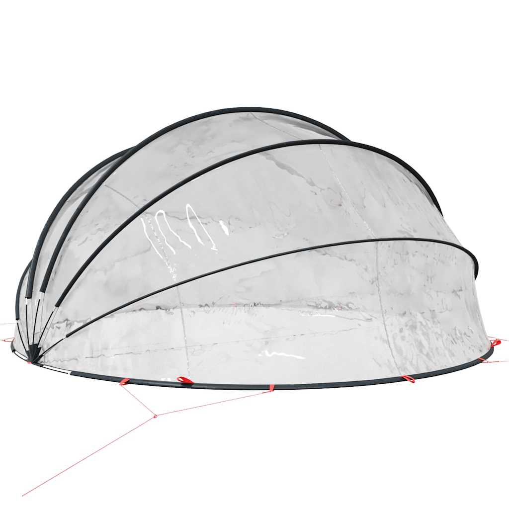 Pool-Dome Transparent 472 x 460 x 229 cm PVC