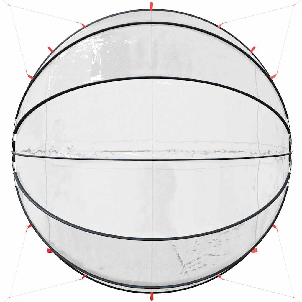 Pool-Dome Transparent 472 x 460 x 229 cm PVC