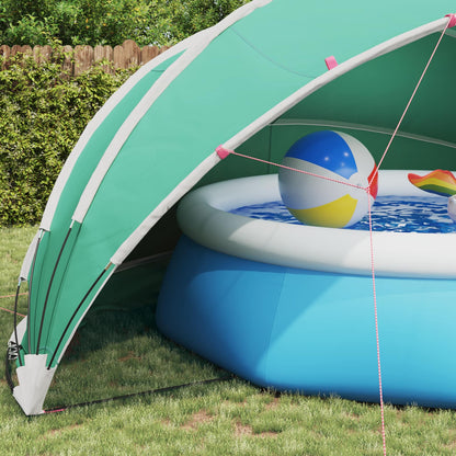 Pool-Dome Blau 546 x 516 x 250 cm