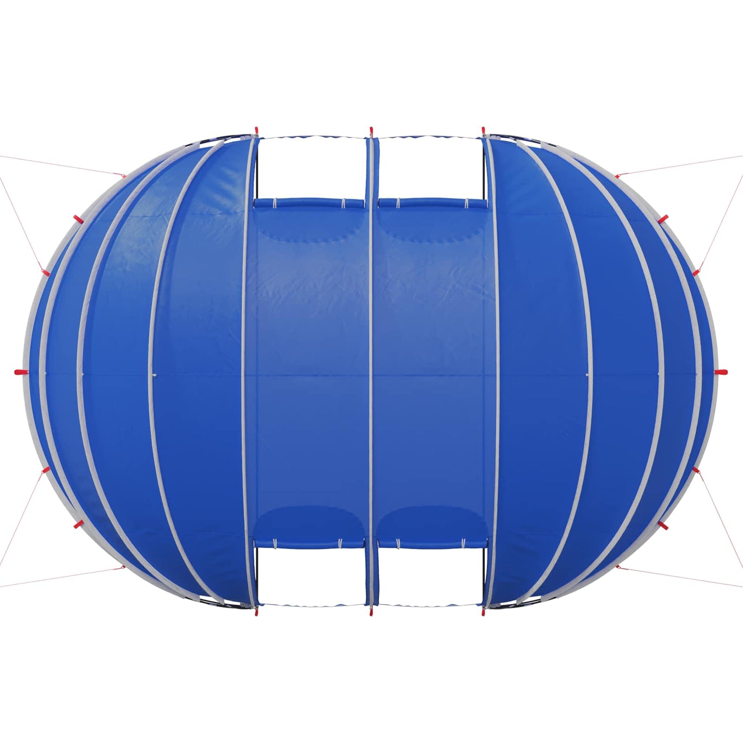 Poolzelt Kuppel Grün 640 x 432 x 205 cm