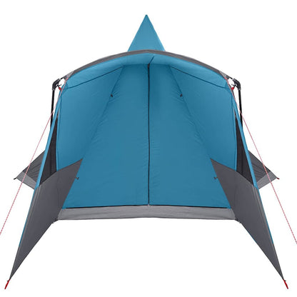 vidaXL Tipi avec toit et rangement Bleu 720 x 465 x 295 cm