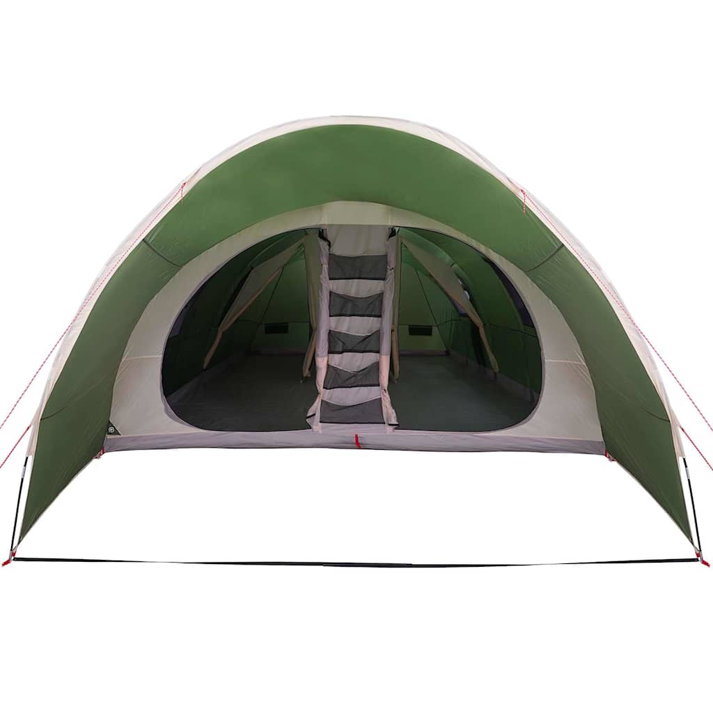 vidaXL Tente tunnel avec toit et espace de rangement Vert 710 x 460 x 245 cm