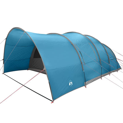 vidaXL Tunnelzelt mit Dach mit Speicher Blau 710 x 460 x 245 cm