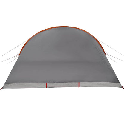 vidaXL Tunnelzelt mit Dach Grau und Orange 710 x 460 x 245 cm