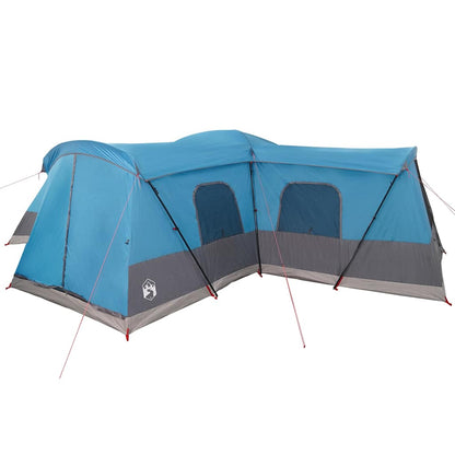 vidaXL Zelt Blau 680 x 510 x 210 cm 185T Polyester mit PU-Beschichtung