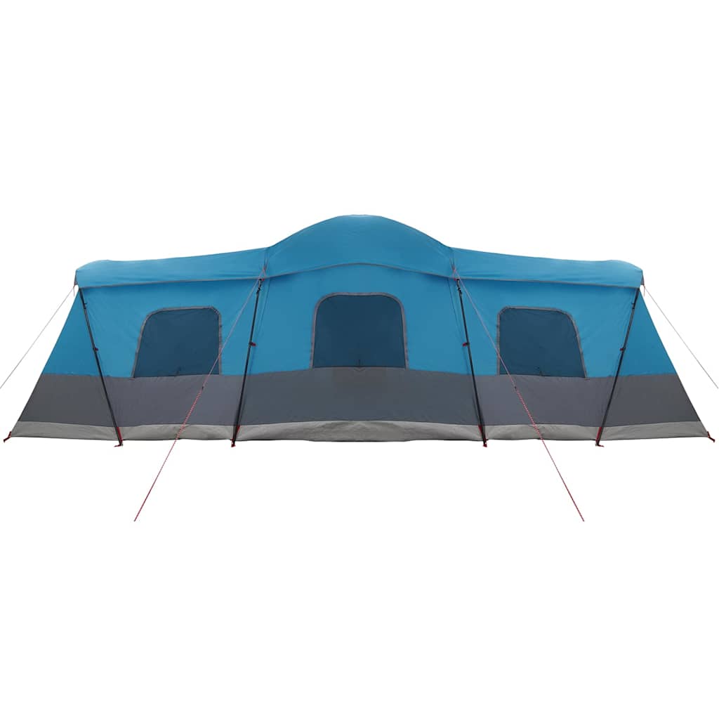 vidaXL Zelt Blau 680 x 510 x 210 cm 185T Polyester mit PU-Beschichtung