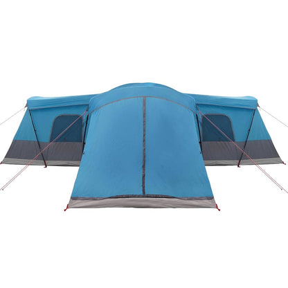 vidaXL Zelt Blau 680 x 510 x 210 cm 185T Polyester mit PU-Beschichtung