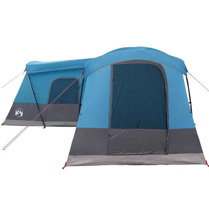 vidaXL Zelt Blau 680 x 510 x 210 cm 185T Polyester mit PU-Beschichtung