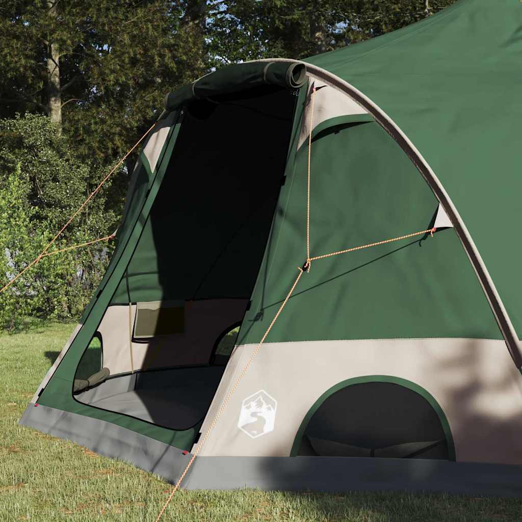 vidaXL Kuppelzelt mit Dach mit Speicher Grün 505 x 450 x 248 cm