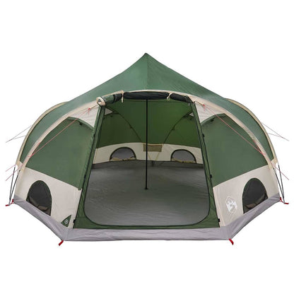 vidaXL Kuppelzelt mit Dach mit Speicher Grün 505 x 450 x 248 cm
