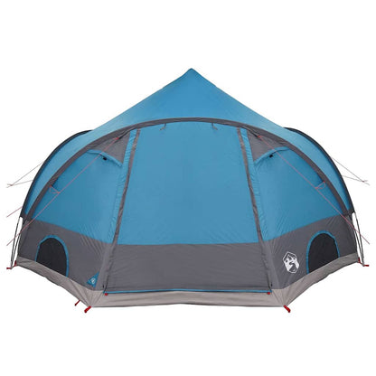 vidaXL Kuppelzelt mit Dach mit Speicher Blau 505 x 450 x 248 cm