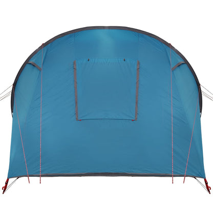 vidaXL Tunnelzelt mit Dach Blau und Grau 740 x 370 x 220 cm