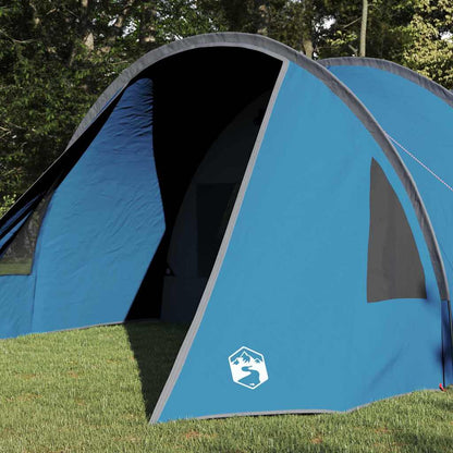 vidaXL Tunnelzelt mit Dach Blau und Grau 778 x 356 x 210 cm
