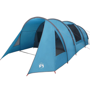 vidaXL Tunnelzelt mit Dach Blau und Grau 778 x 356 x 210 cm
