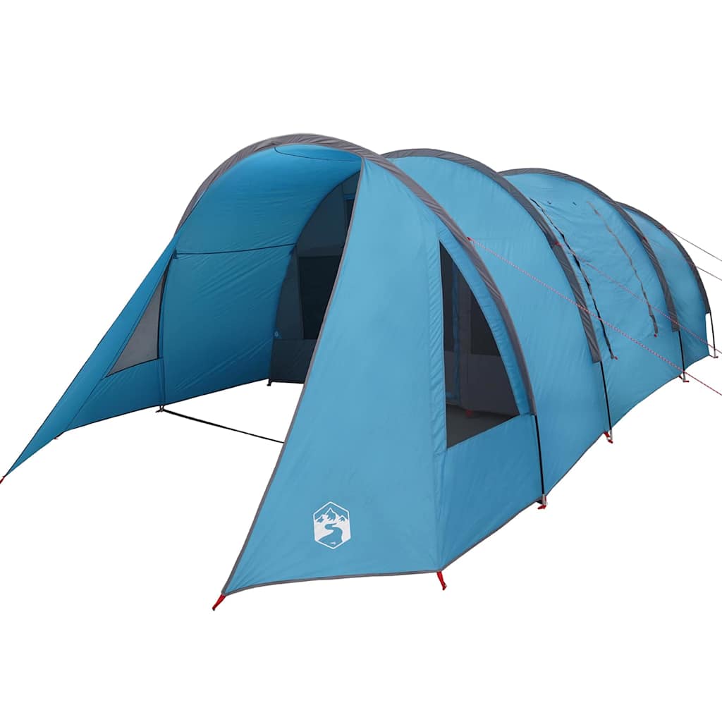 vidaXL Tunnelzelt mit Dach Blau und Grau 778 x 356 x 210 cm