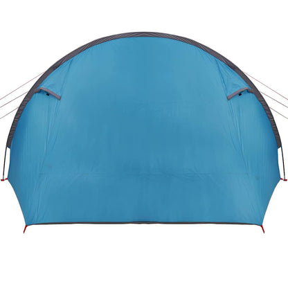 vidaXL Tunnelzelt mit Dach Blau und Grau 778 x 356 x 210 cm