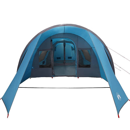 vidaXL Tunnelzelt mit Dach Blau und Grau 778 x 356 x 210 cm