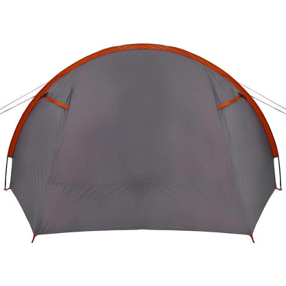 vidaXL Tunnelzelt mit Dach Grau und Orange 778 x 356 x 210 cm