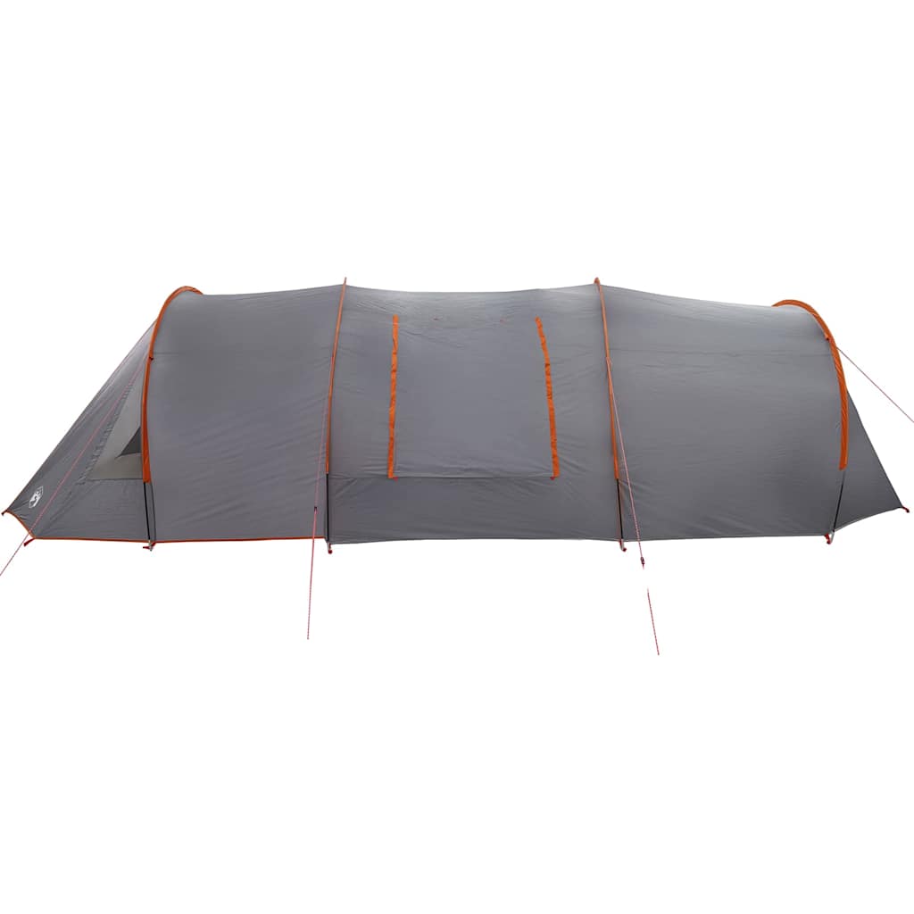 vidaXL Tunnelzelt mit Dach Grau und Orange 778 x 356 x 210 cm