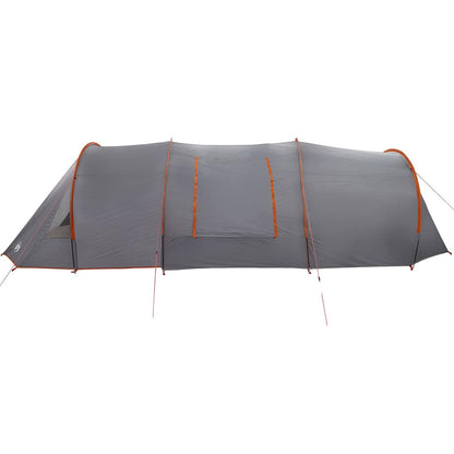 vidaXL Tunnelzelt mit Dach Grau und Orange 778 x 356 x 210 cm