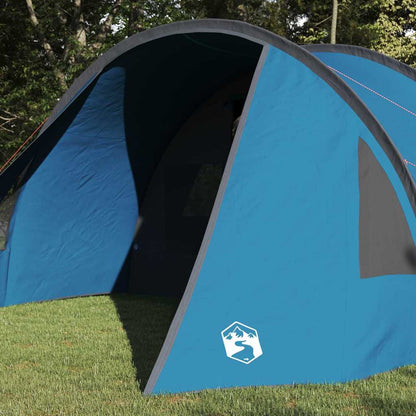vidaXL Tunnelzelt mit Dach Blau und Grau 778 x 356 x 210 cm