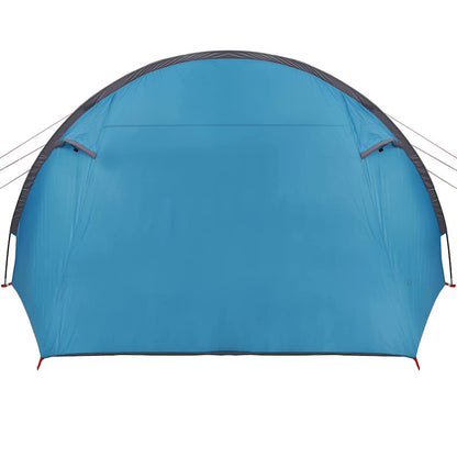 vidaXL Tunnelzelt mit Dach Blau und Grau 778 x 356 x 210 cm