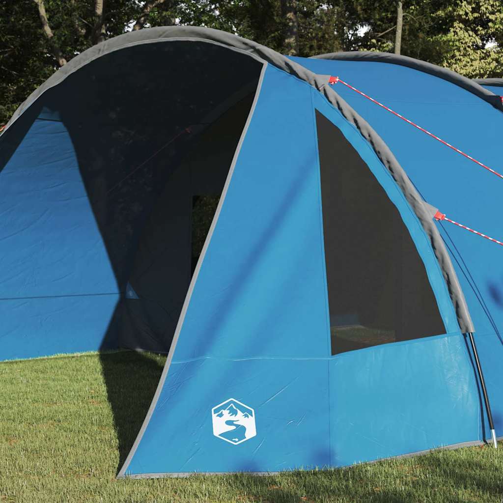 vidaXL Tunnelzelt mit Dach Blau und Grau 778 x 356 x 210 cm