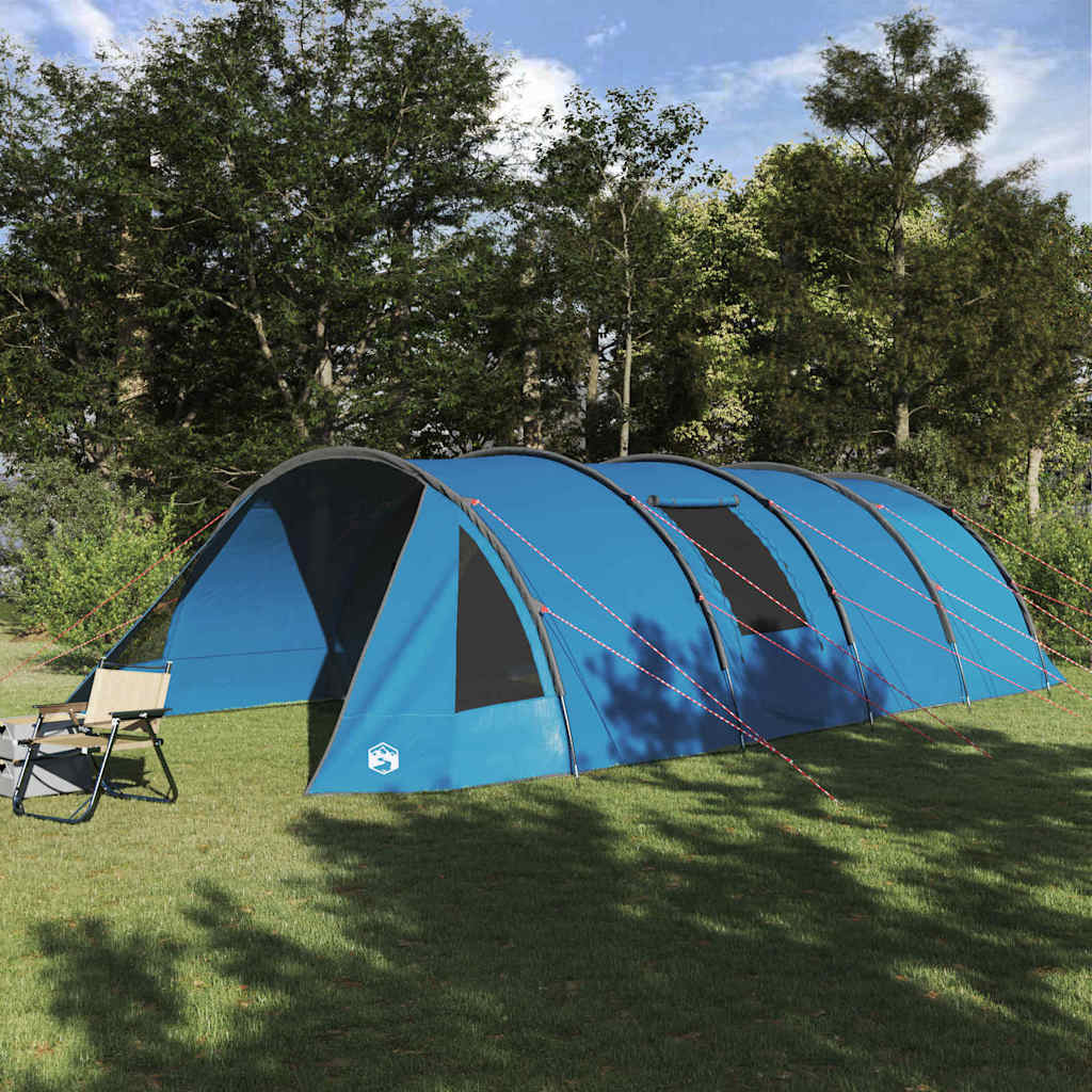 vidaXL Tunnelzelt mit Dach Blau und Grau 778 x 356 x 210 cm