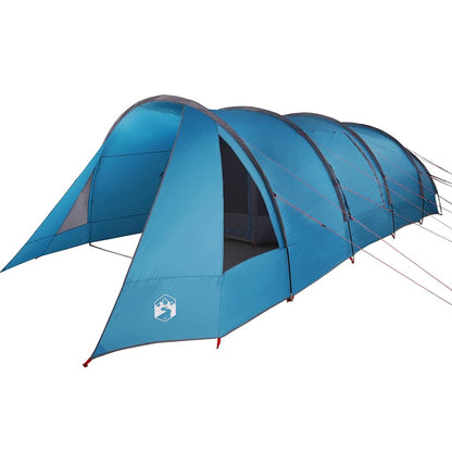 vidaXL Tunnelzelt mit Dach Blau und Grau 778 x 356 x 210 cm