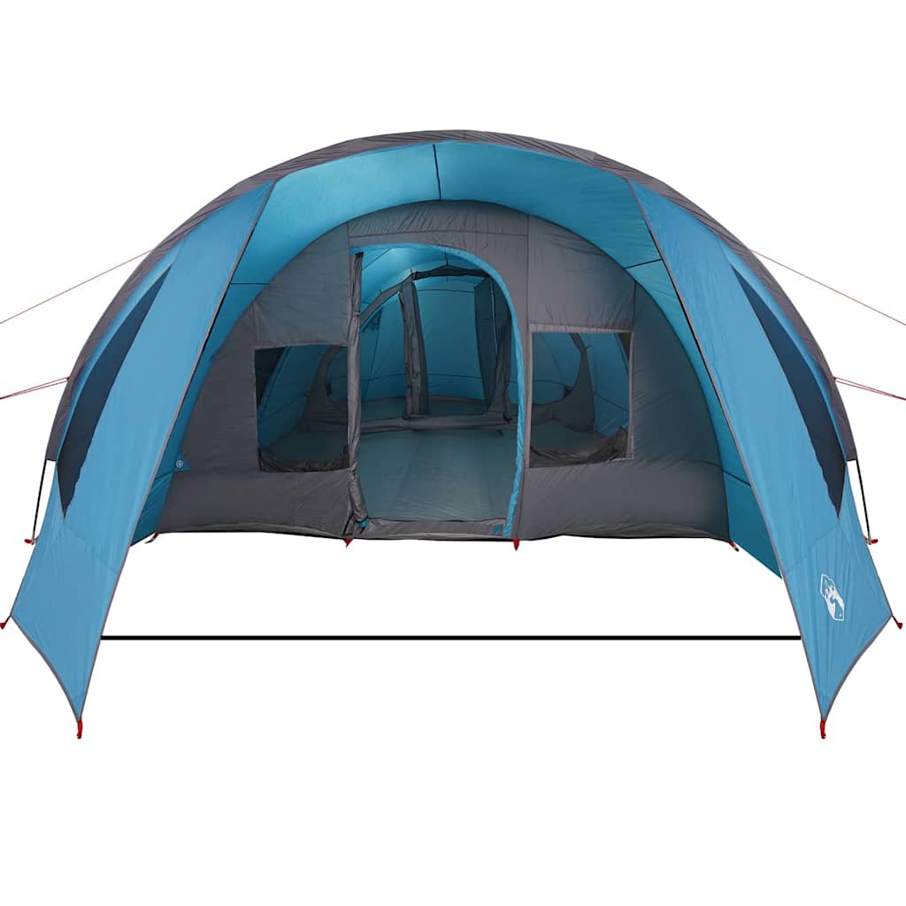 vidaXL Tunnelzelt mit Dach Blau und Grau 778 x 356 x 210 cm