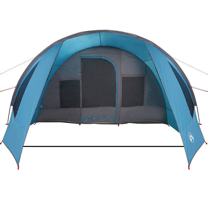 vidaXL Tunnelzelt mit Dach Blau und Grau 778 x 356 x 210 cm
