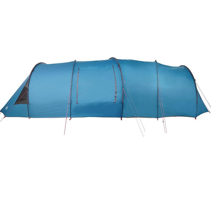 vidaXL Tunnelzelt mit Dach Blau und Grau 778 x 356 x 210 cm