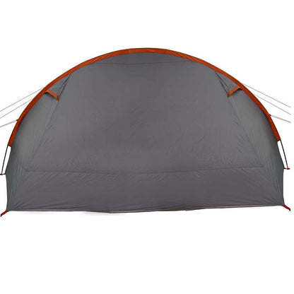 vidaXL Tunnelzelt mit Dach Grau und Orange 778 x 356 x 210 cm