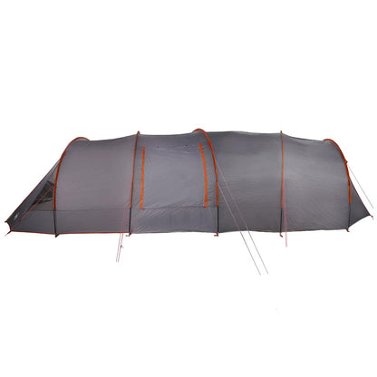 vidaXL Tunnelzelt mit Dach Grau und Orange 778 x 356 x 210 cm