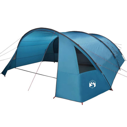vidaXL Tunnelzelt mit Dach Blau und Grau 700 x 590 x 215 cm