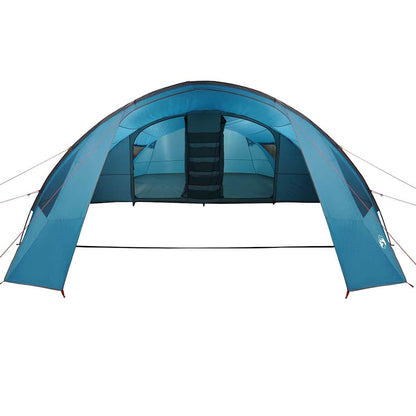 vidaXL Tunnelzelt mit Dach Blau und Grau 700 x 590 x 215 cm